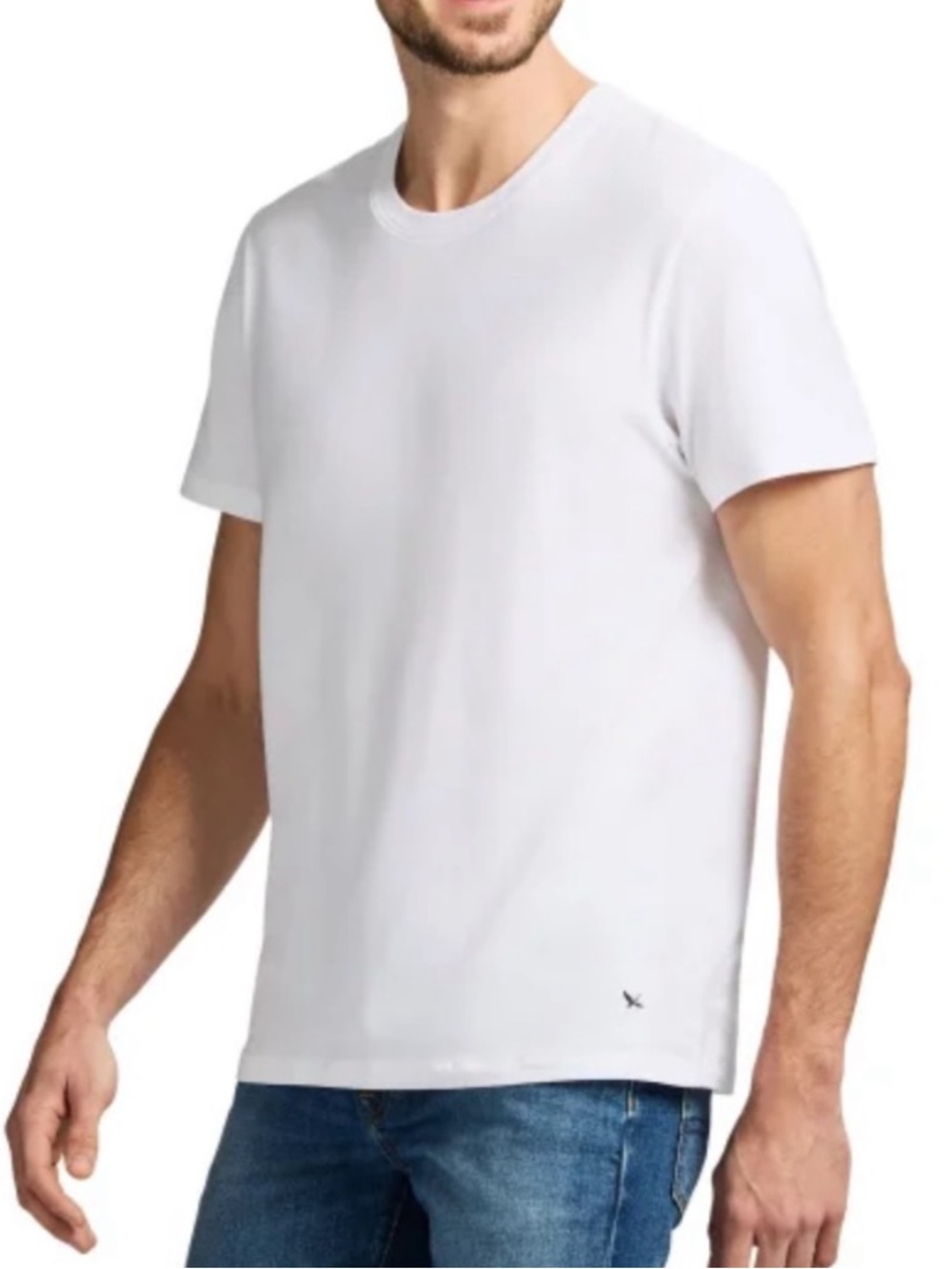 Eddie Bauer Crew Cotton T-Shirt - white